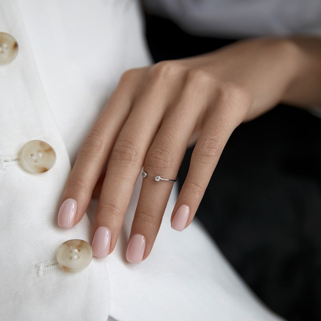 Midi ring on the phalanx Colon