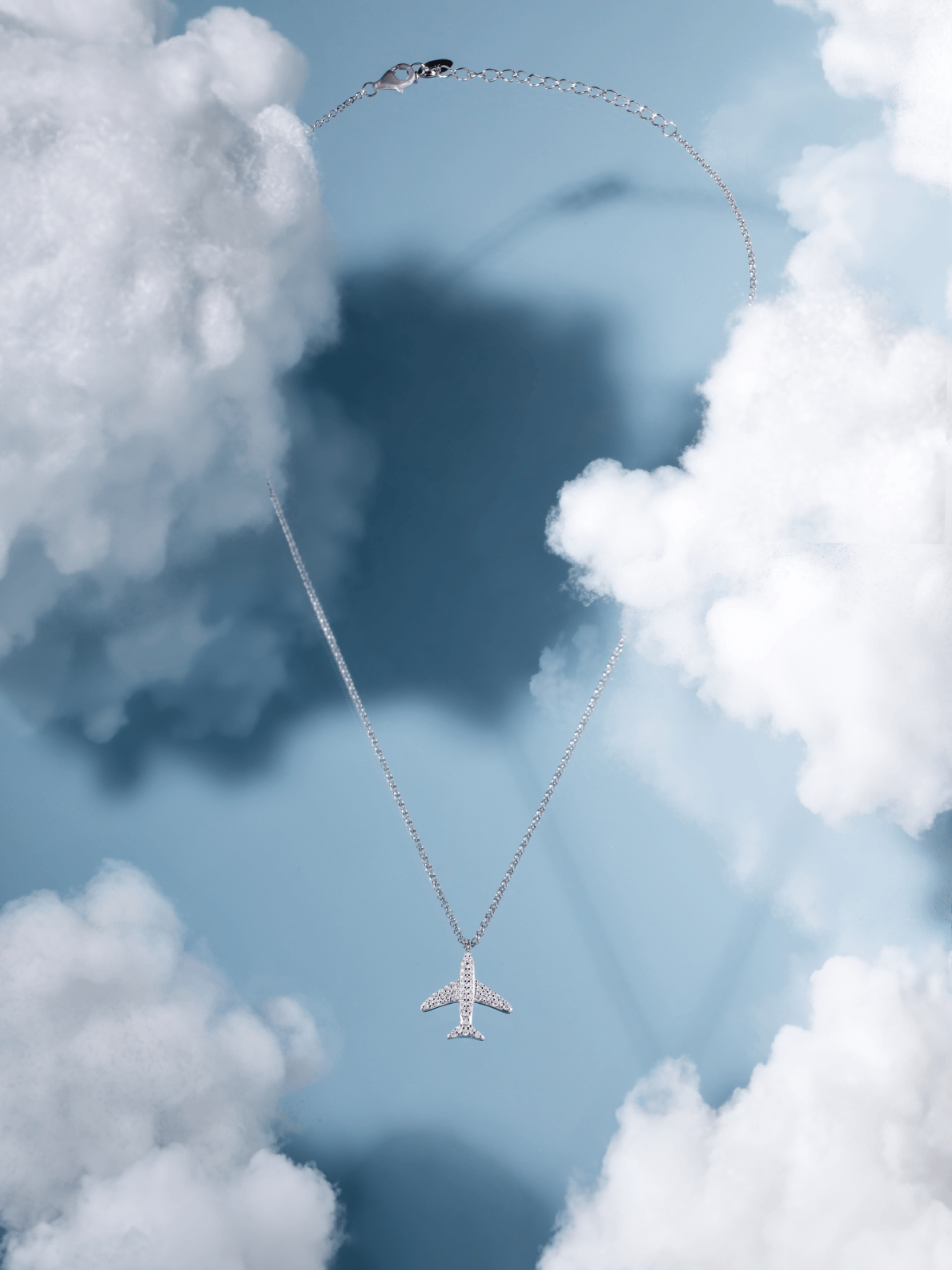 Necklace Plane with stones