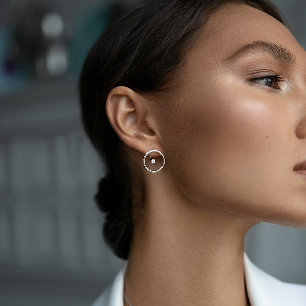 Jacket earrings Echo