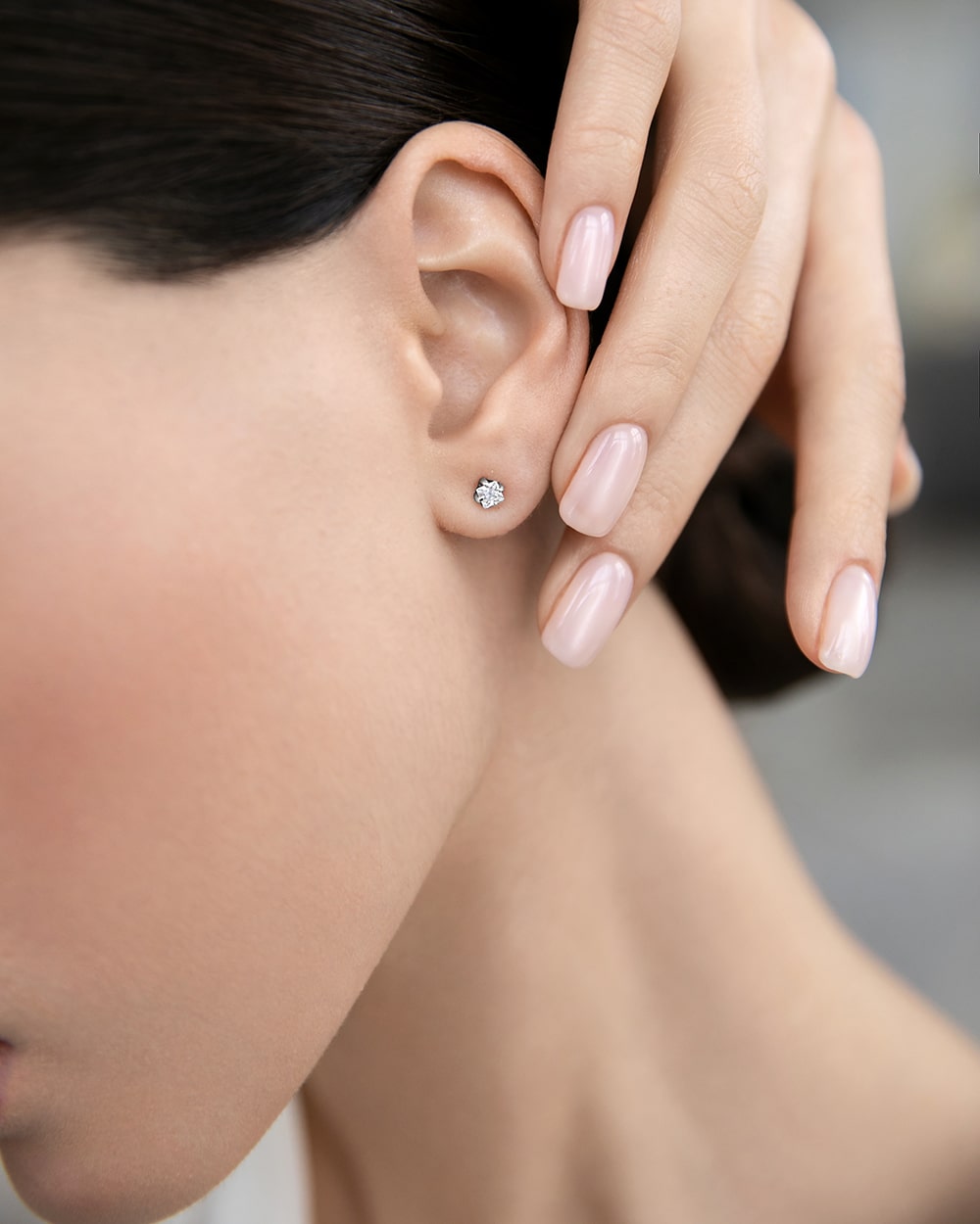 Stud earring Square