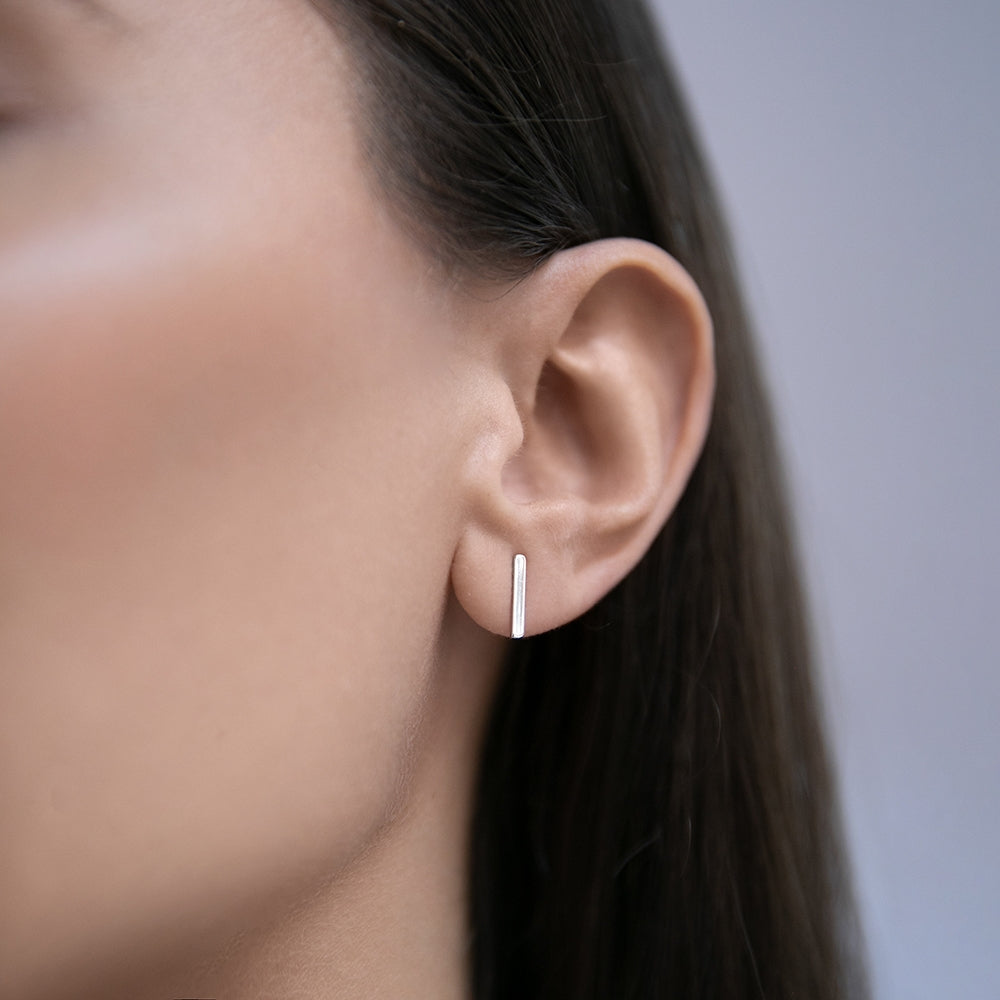 Earrings Stripes without stones