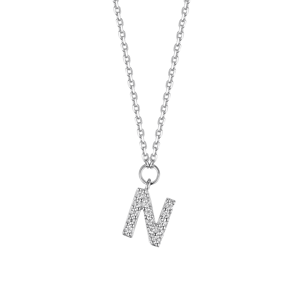 Necklace with letter N