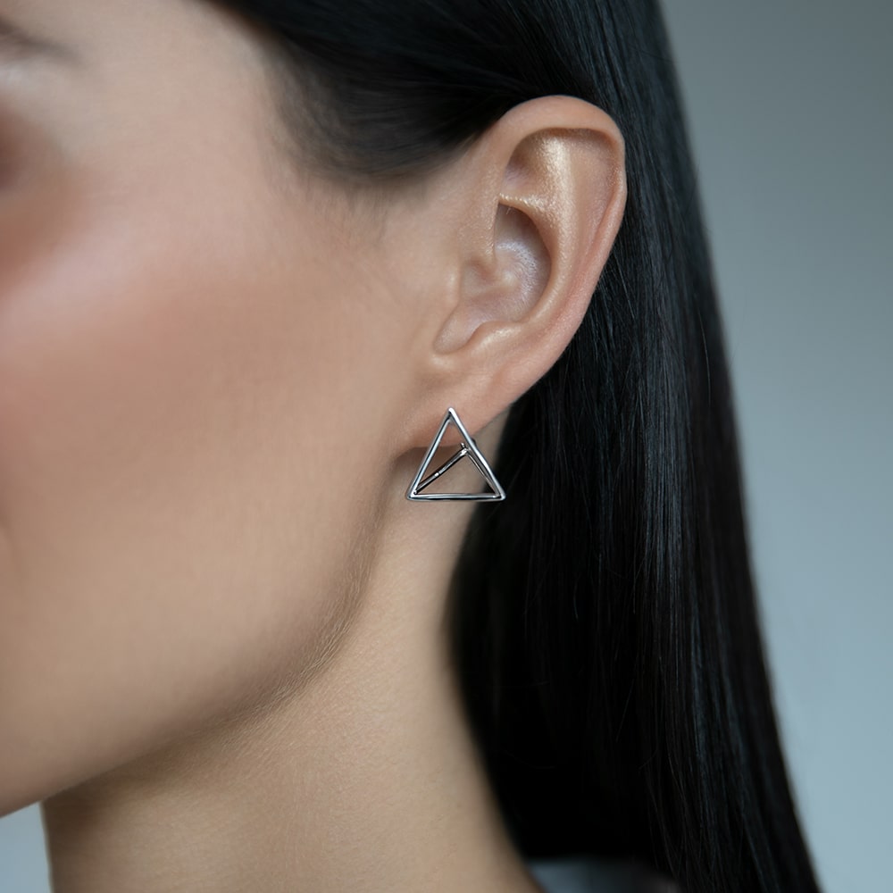 Earrings Triangles