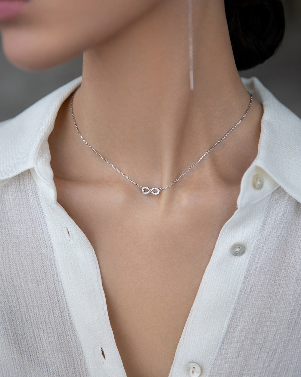 Necklace Infinity 40 cm
