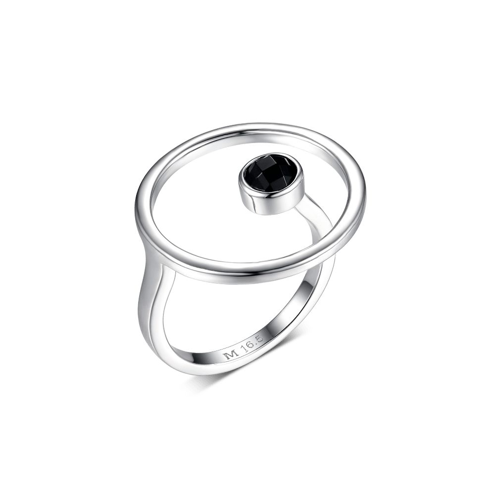Ring Echo with onyx