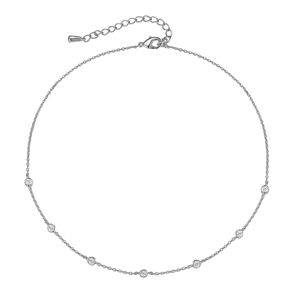 Choker necklace Dots
