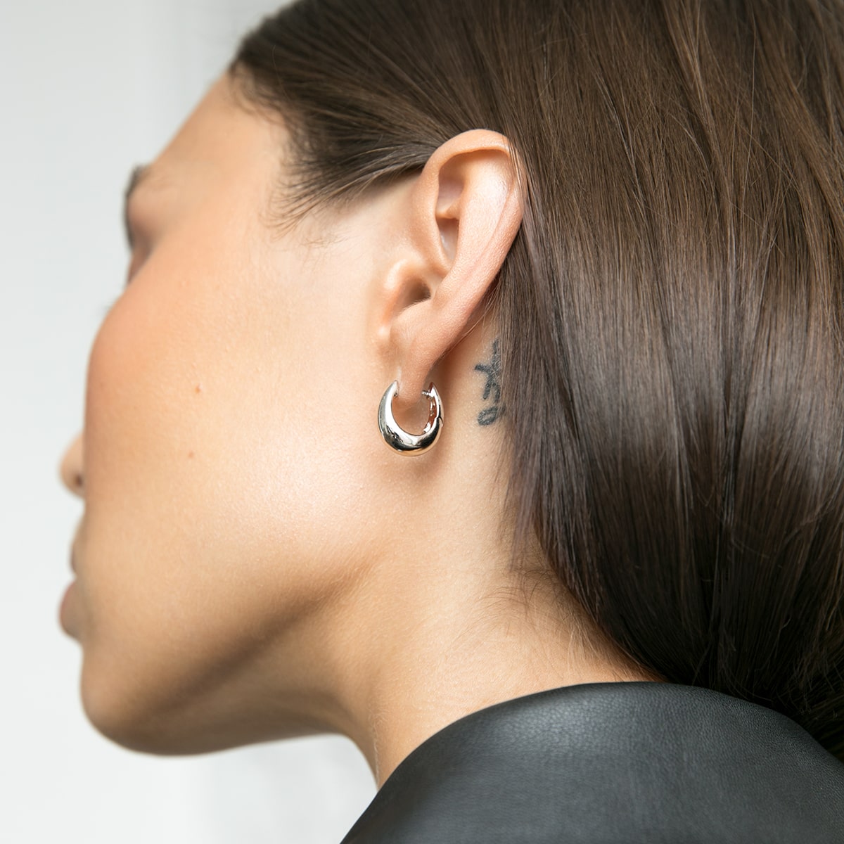 Streamlined earrings