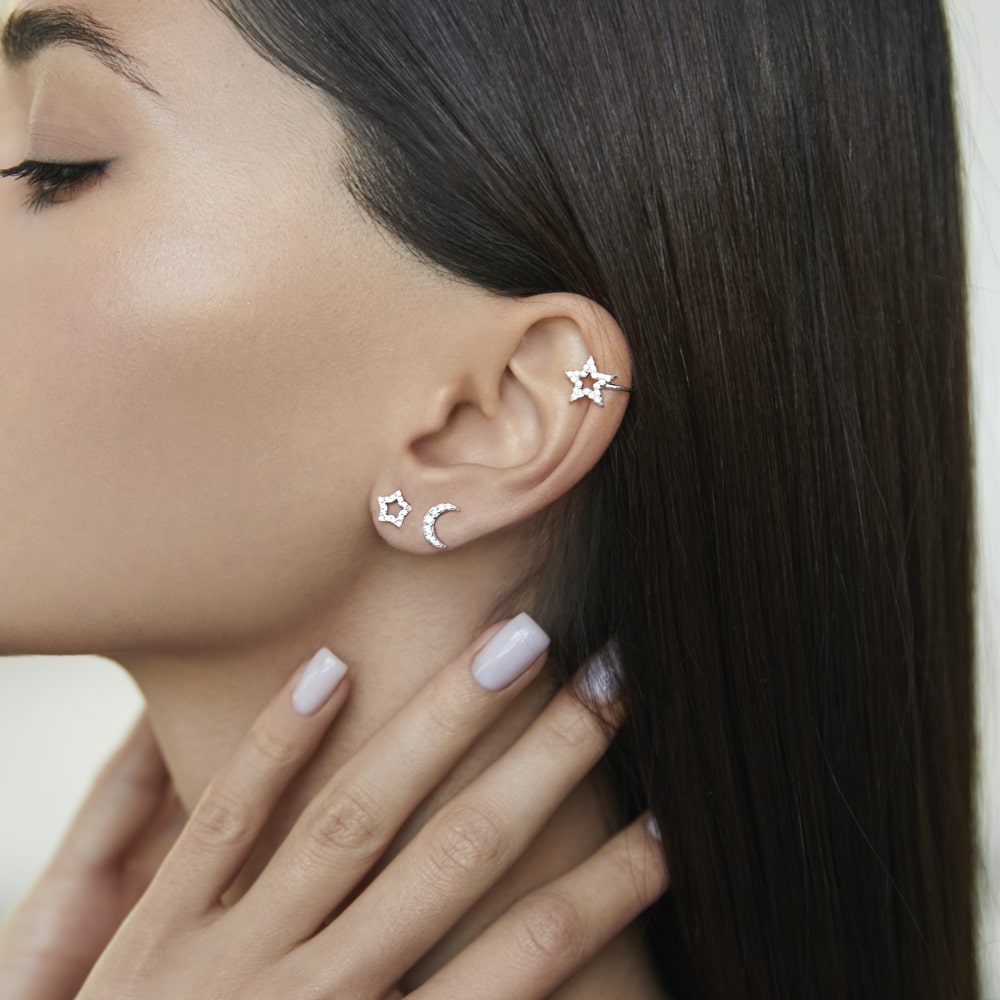 Stud Earrings Stars