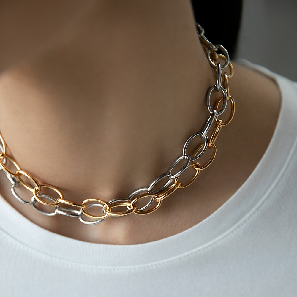 Massive blown chain 38 cm