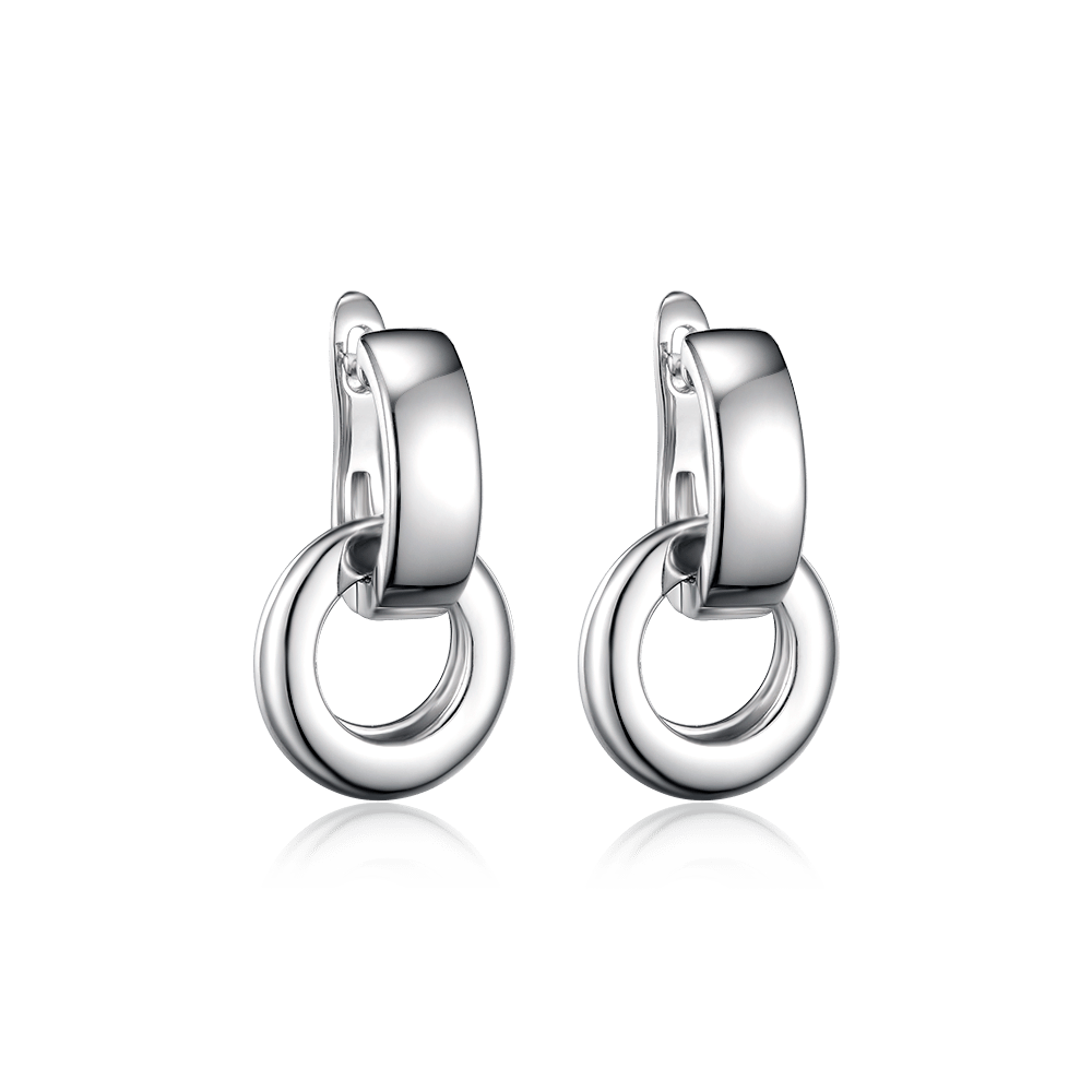 Earrings with removable part