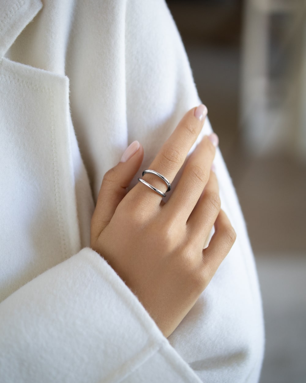 Volumetric blown ring