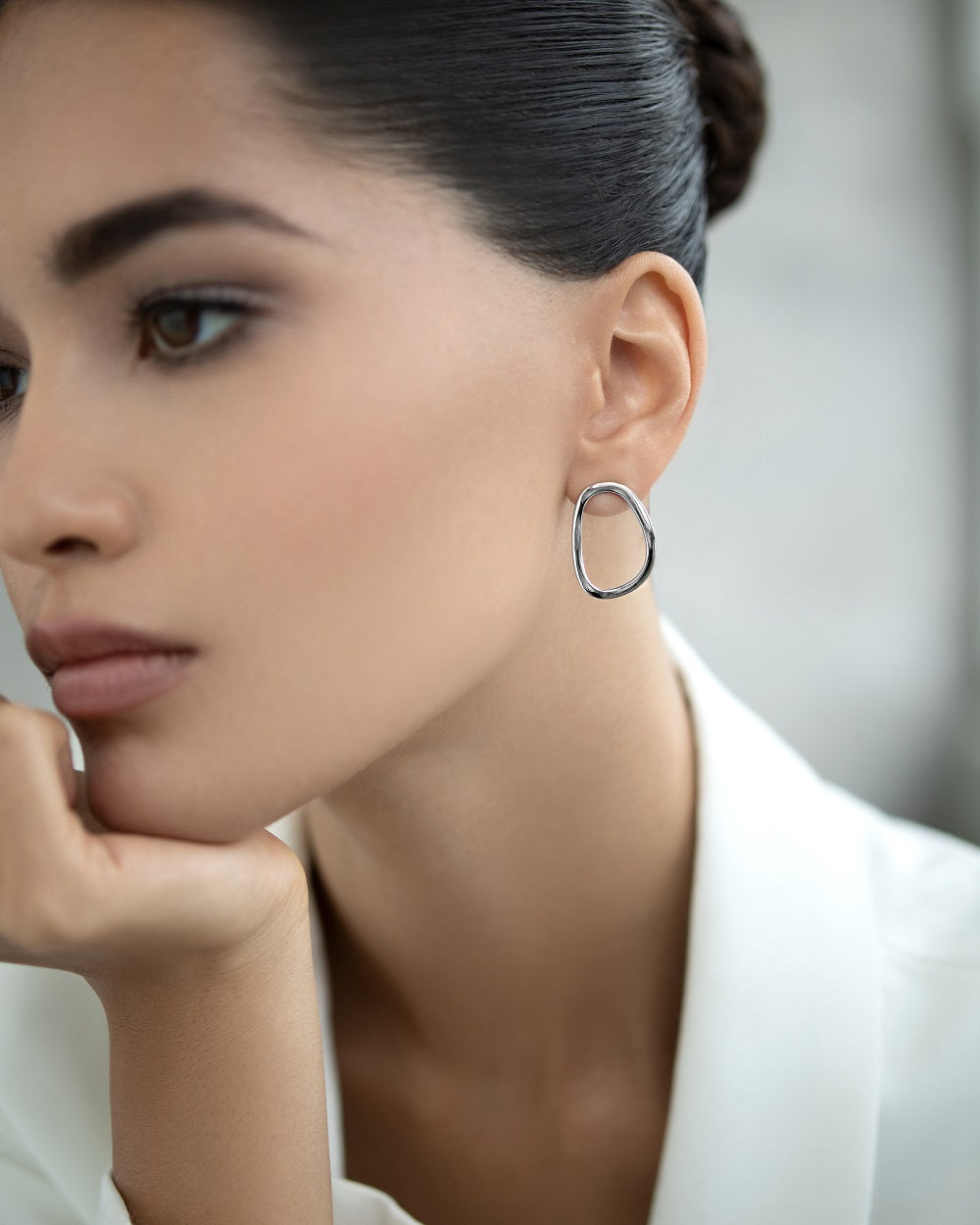 Small earrings Puddles