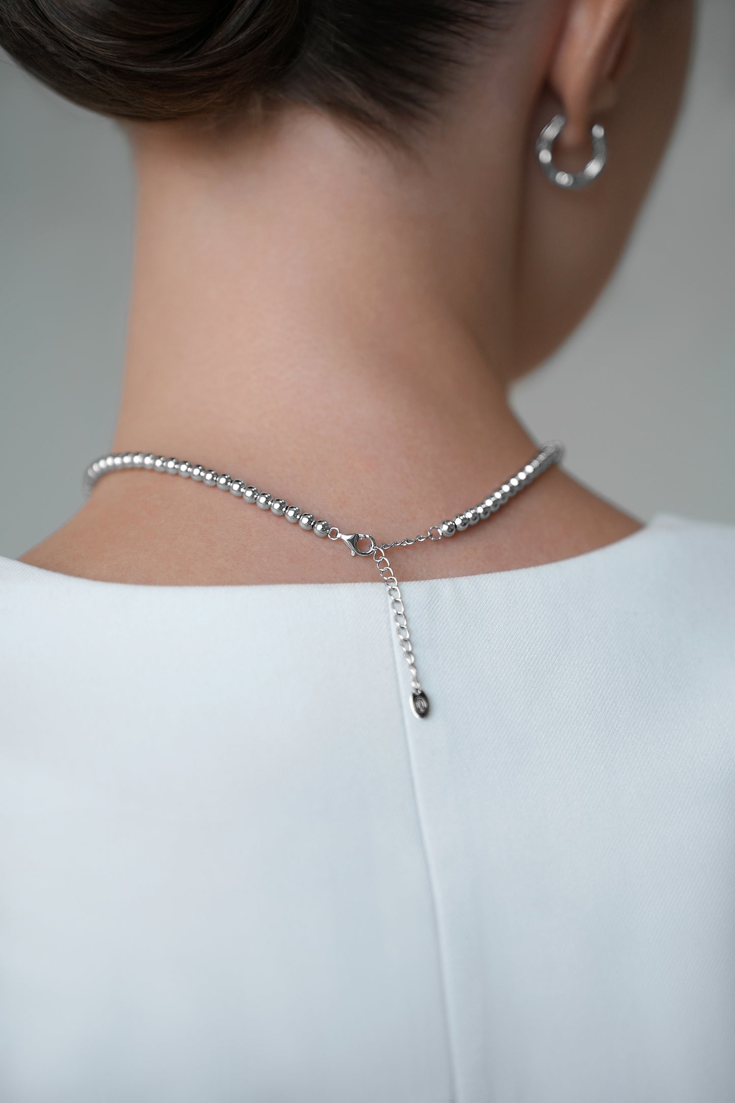 Ball Necklace with Heart