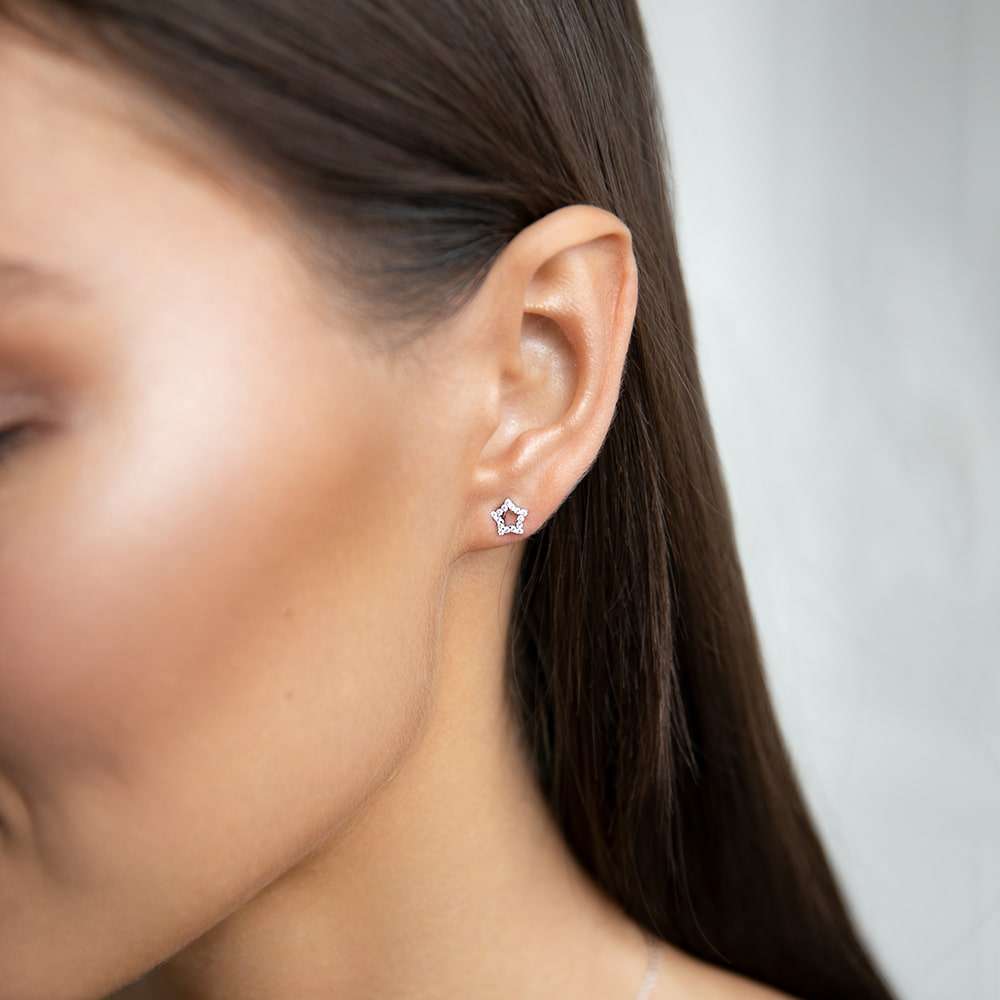 Stud Earrings Stars