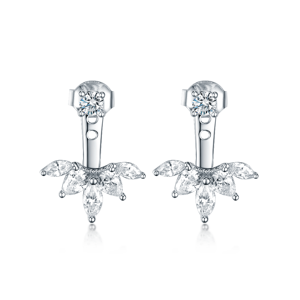 Jacket-earrings Fan