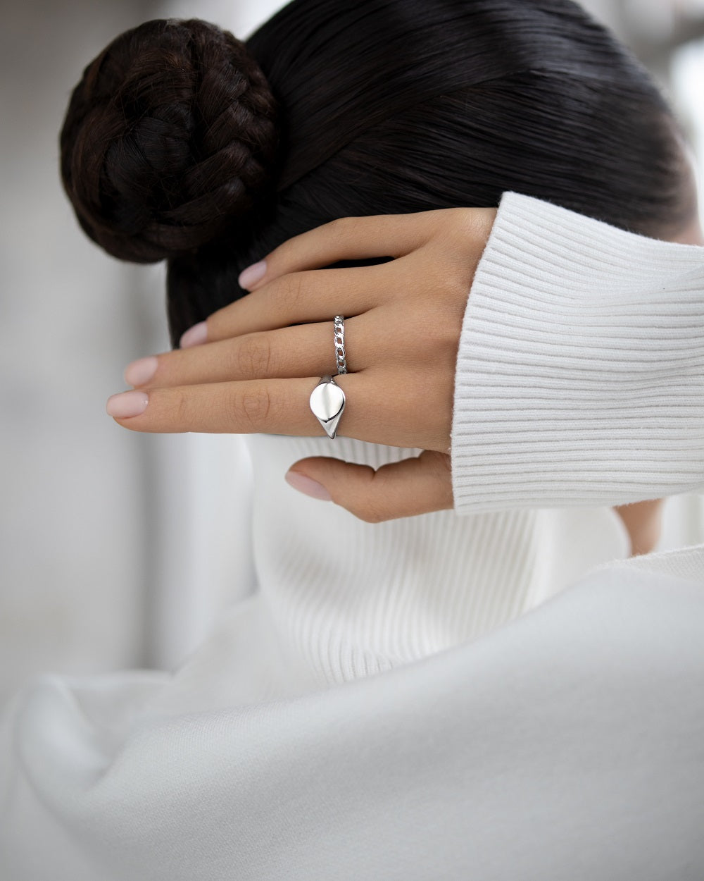 Signet ring Circle