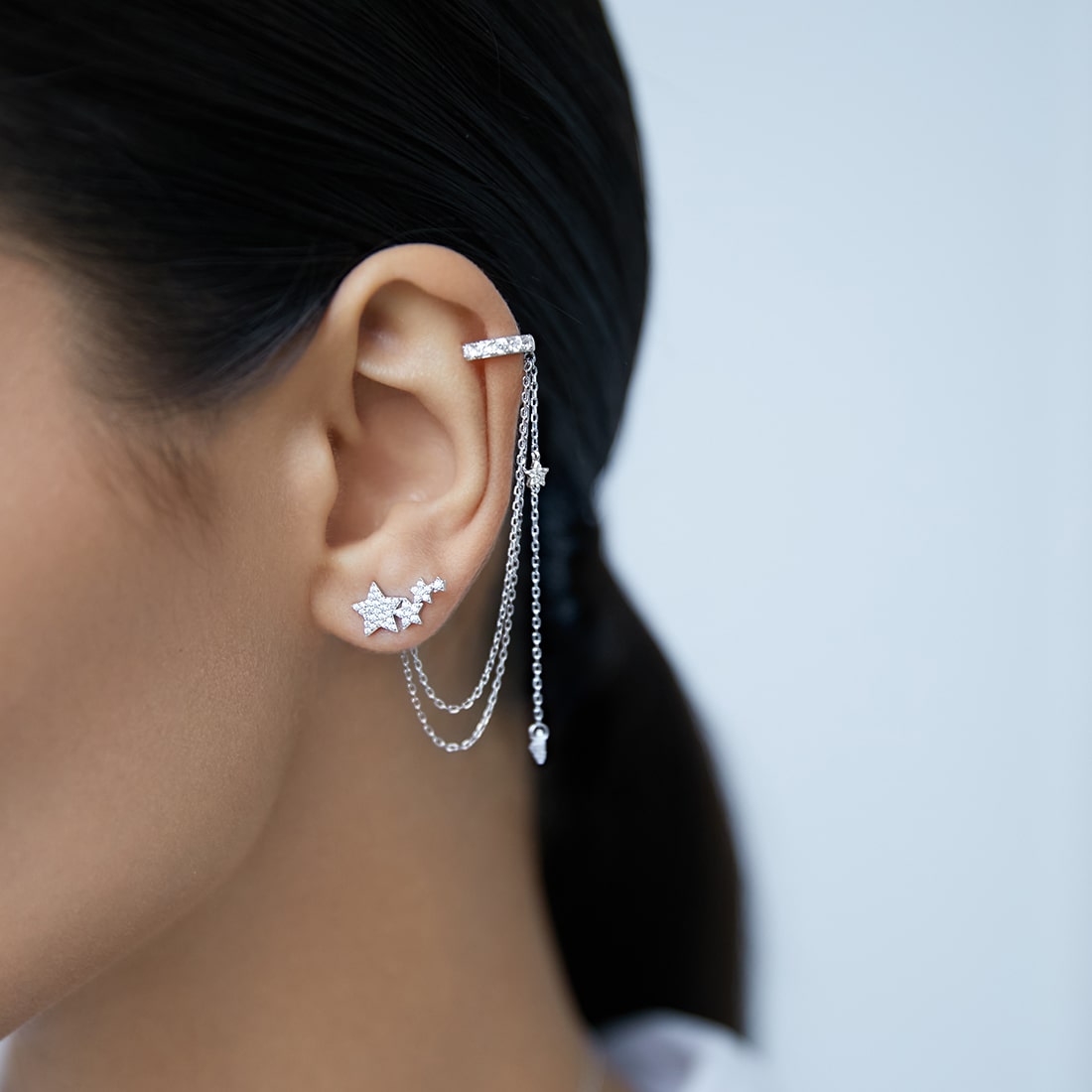Earring-cuff Stars