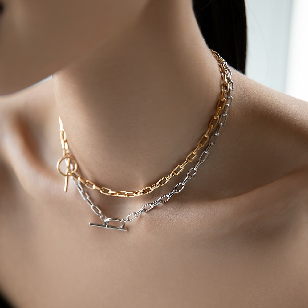 Chain with decorative lock 40 cm