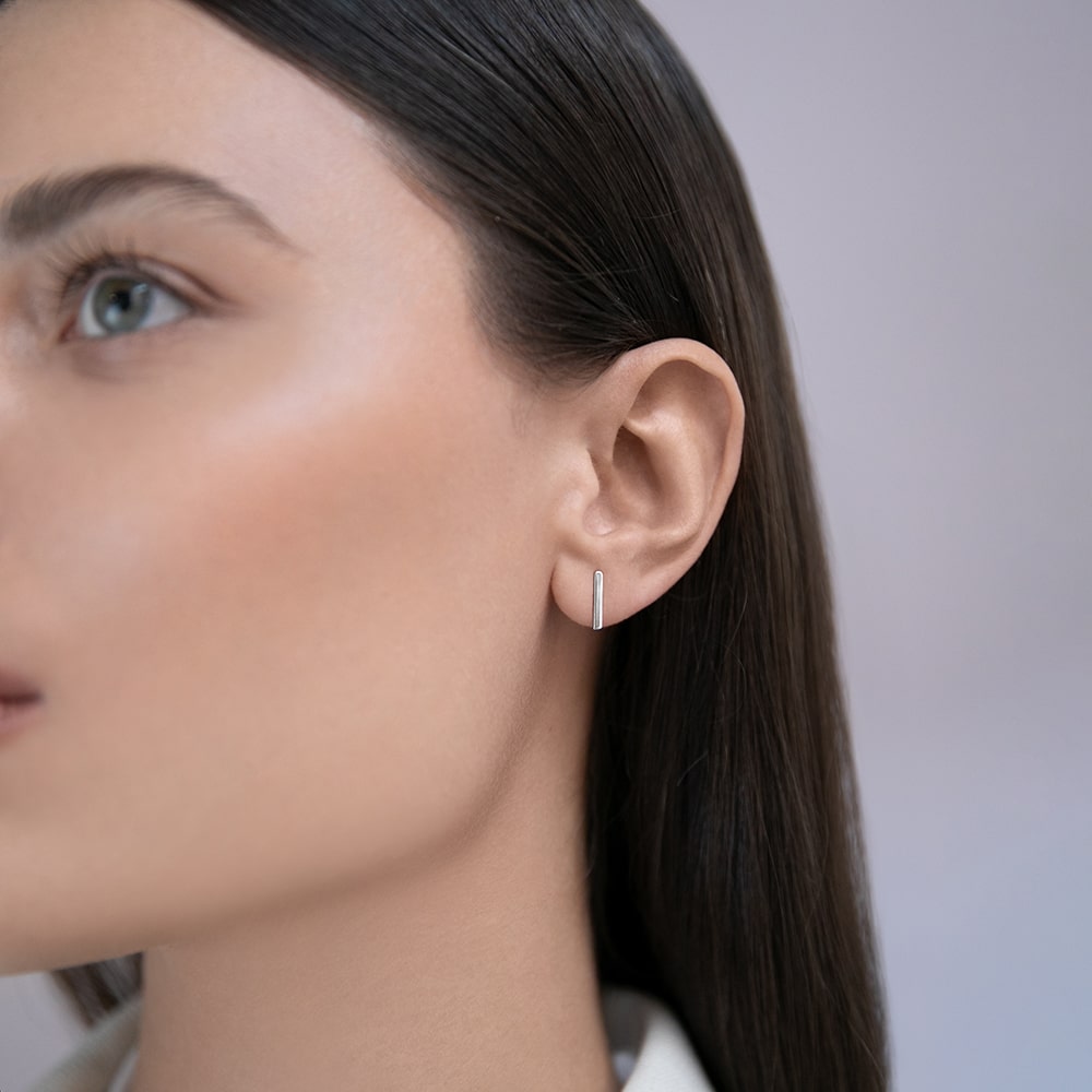 Earrings Stripes without stones