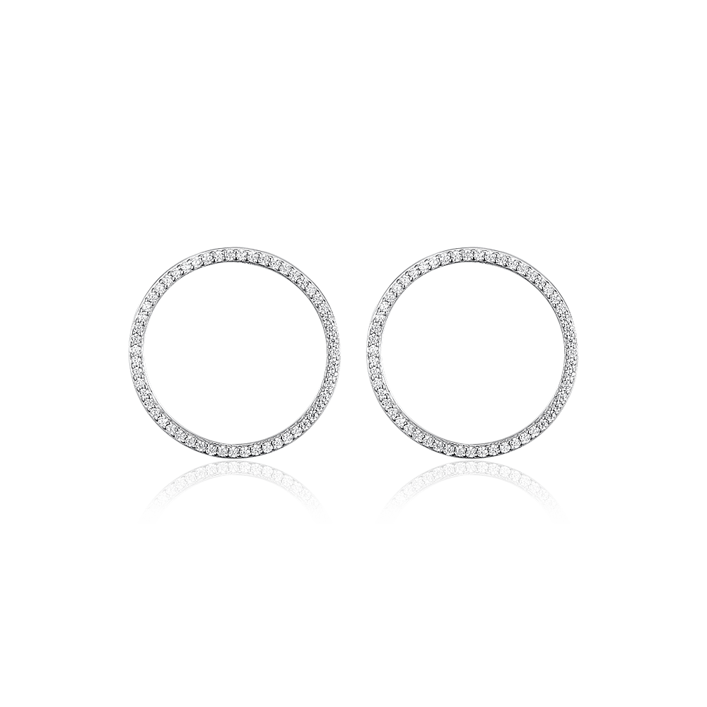 Earrings Big circles