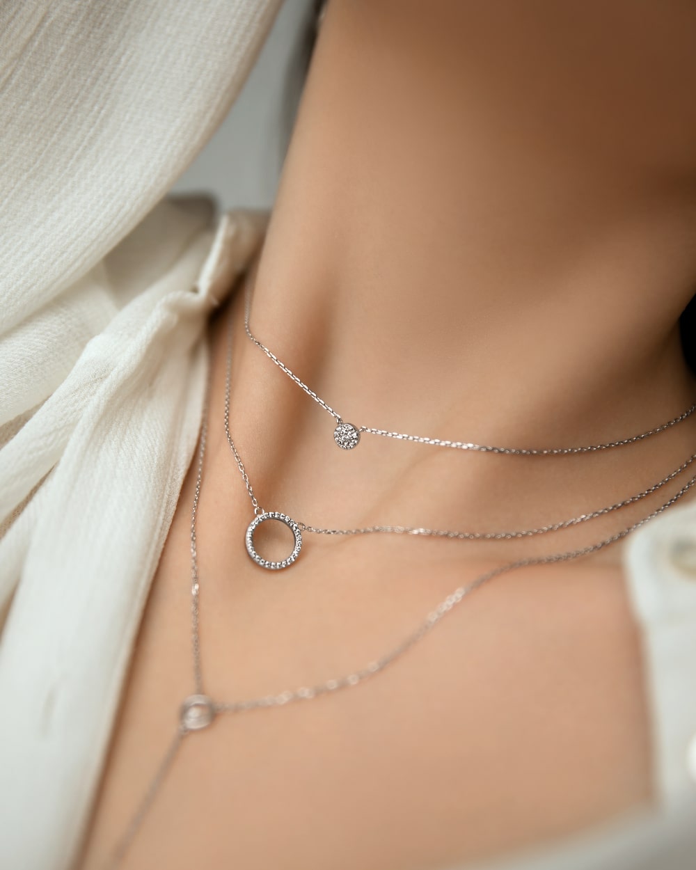 Necklace Dot 40 cm