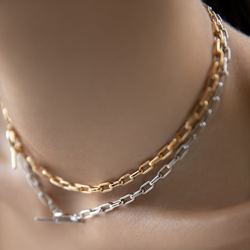 Chain with decorative lock 40 cm