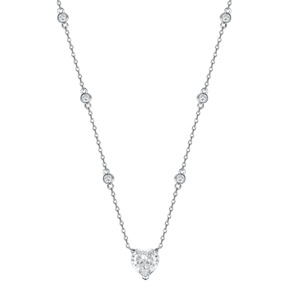 Necklace with a big Heart