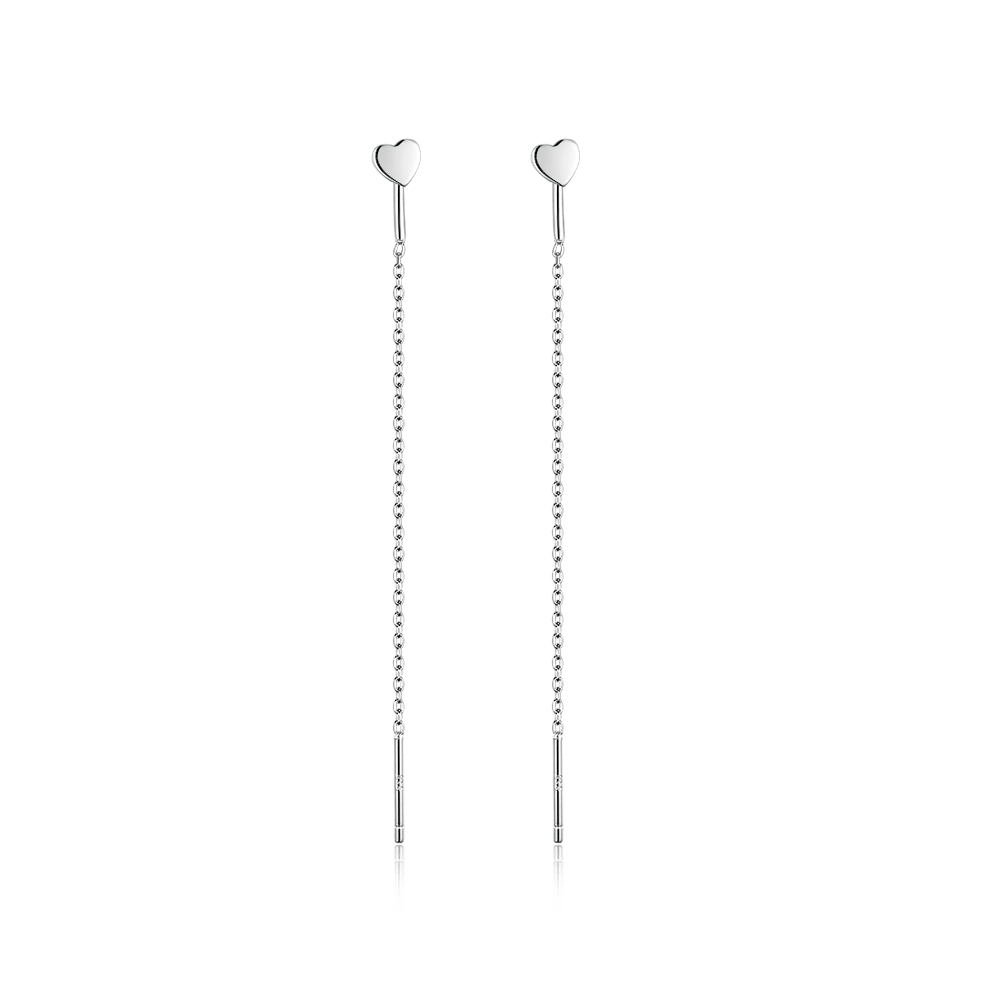 Broach-earrings Heart