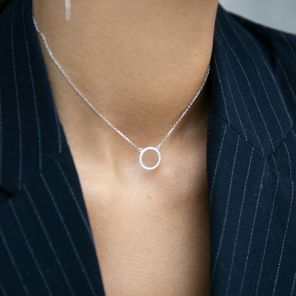 Necklace Circle 10 mm (37cm)