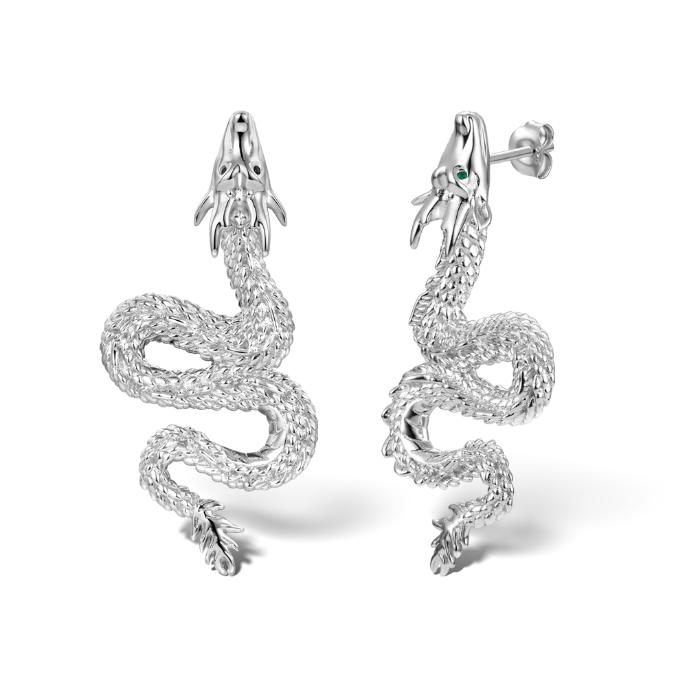 Earrings Dragon