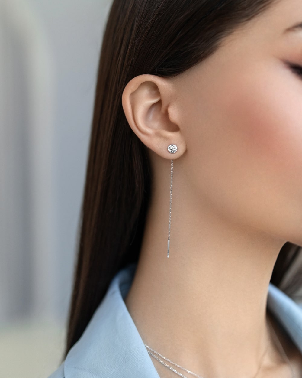 Broach-earrings Dots