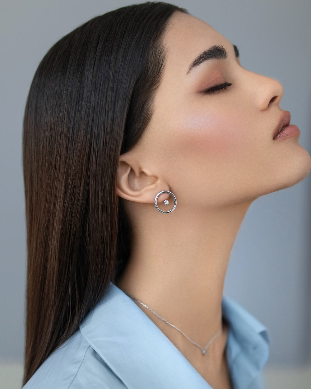 Jacket earrings Echo
