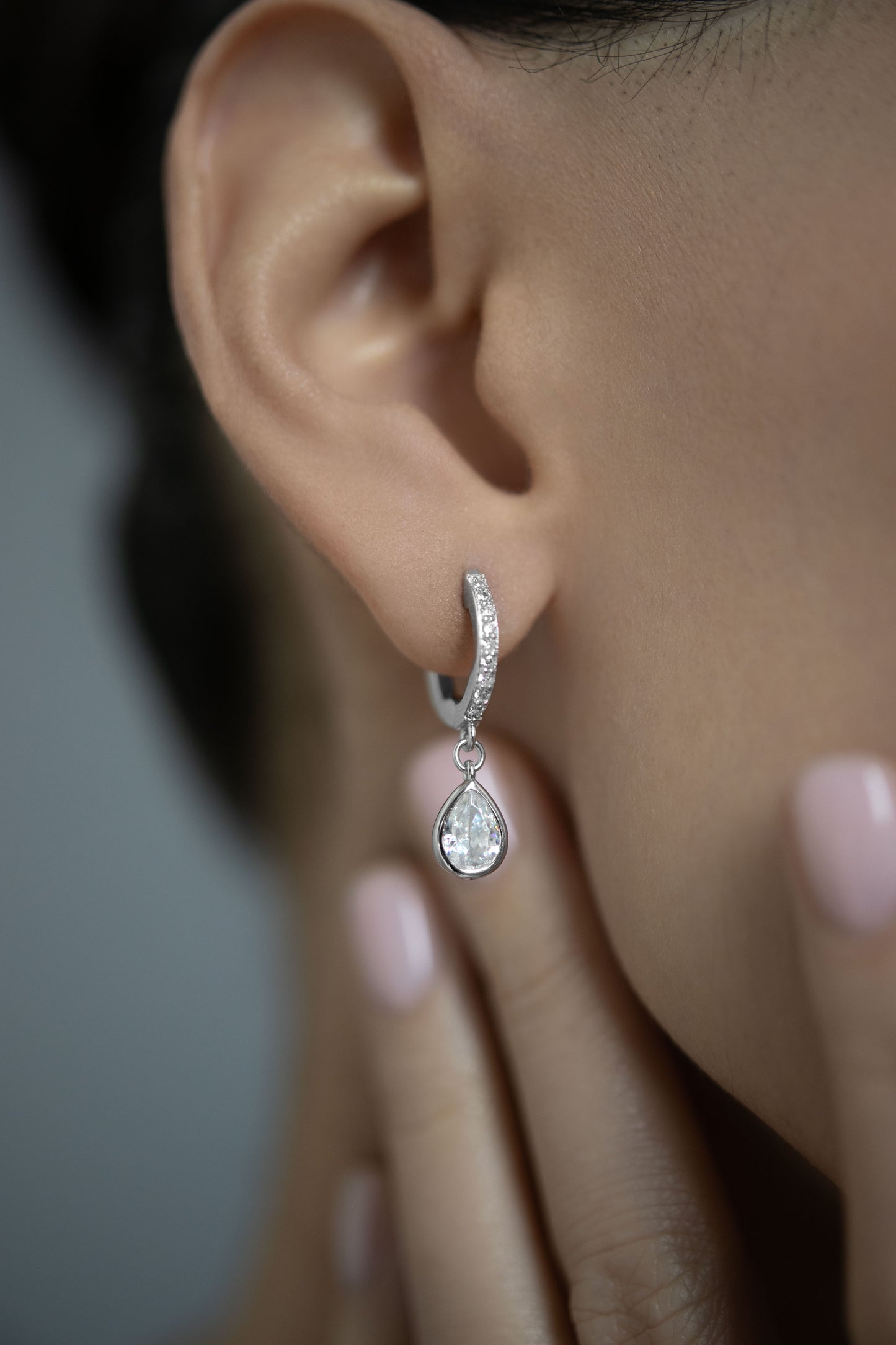 Earrings Rain drops