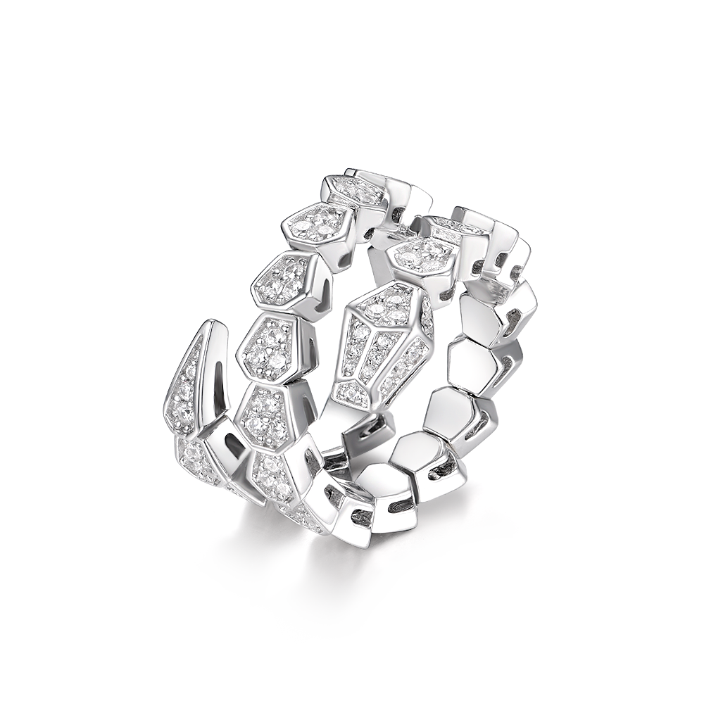 Serpent snake ring