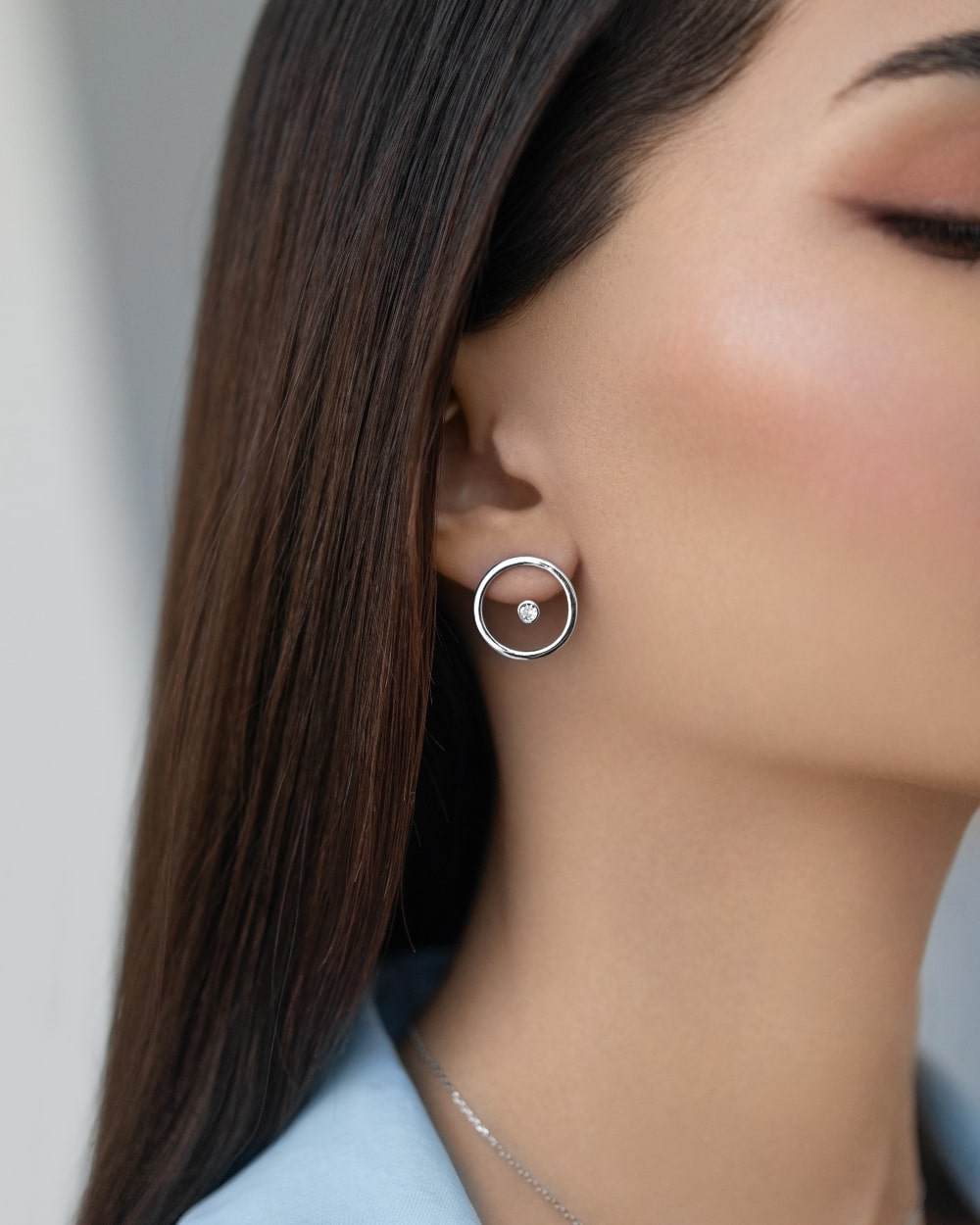 Jacket earrings Echo