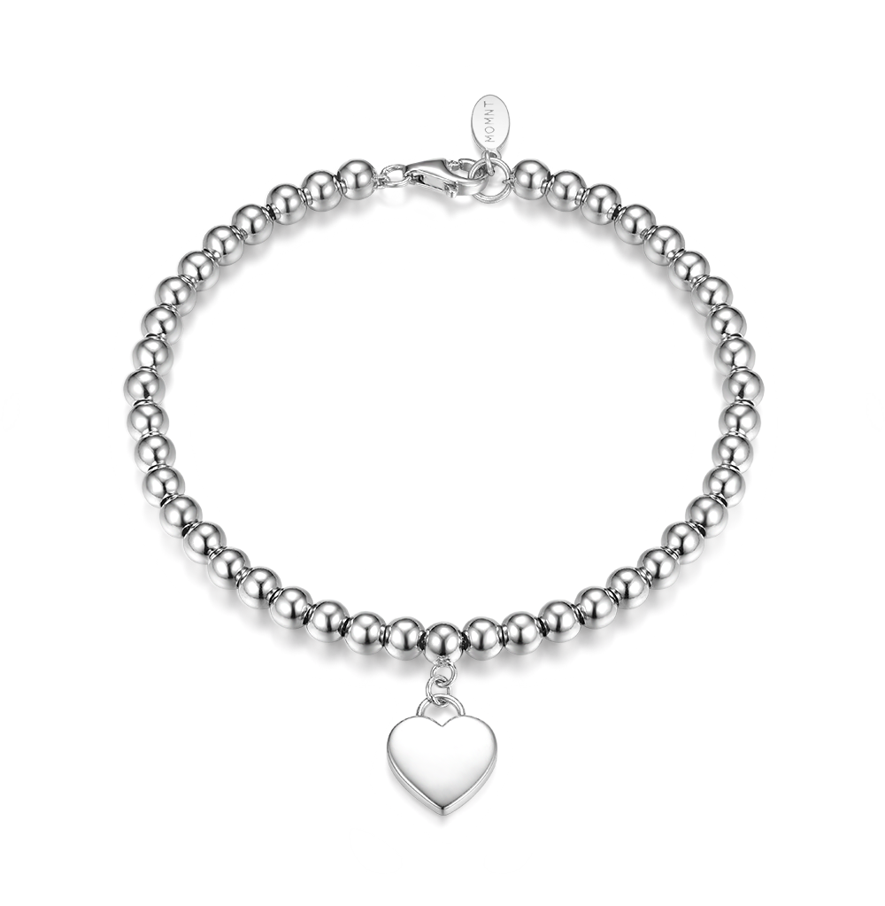 Heart balloon bracelet