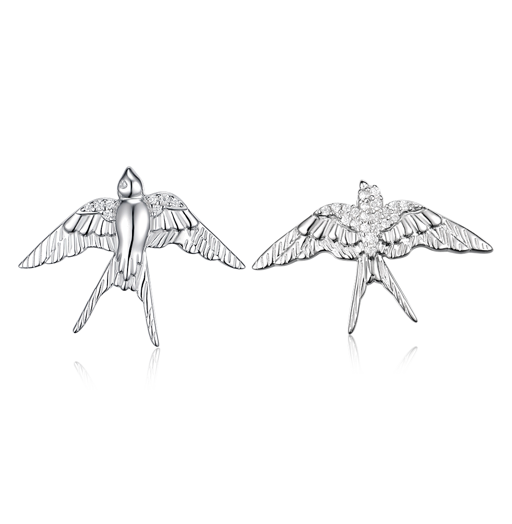 Swallows Stud Earrings
