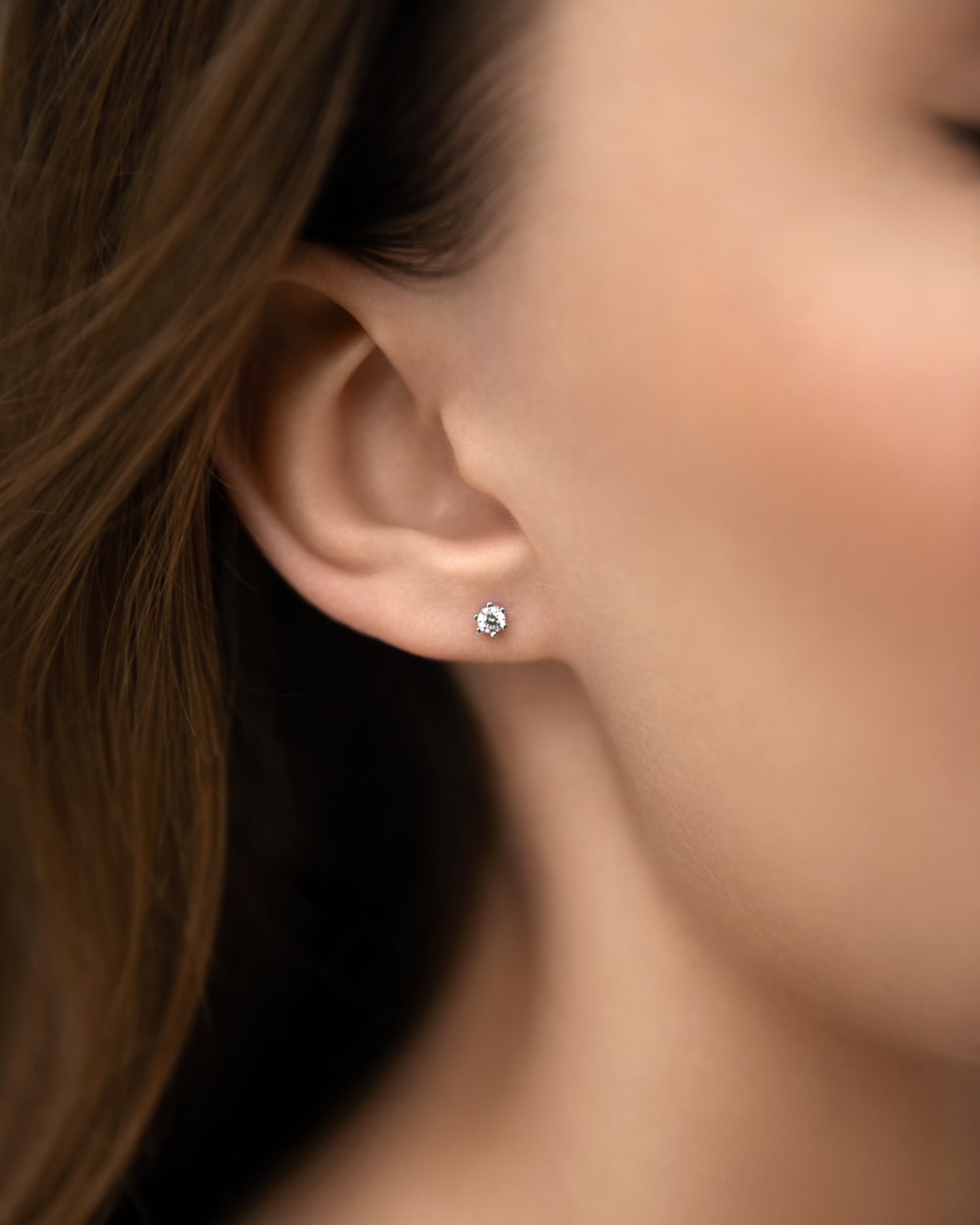 Piercing with cubic zirconia