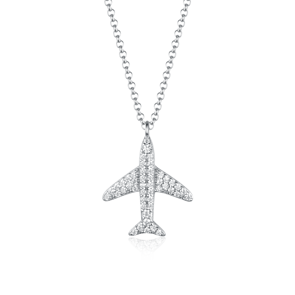 Necklace Plane with stones