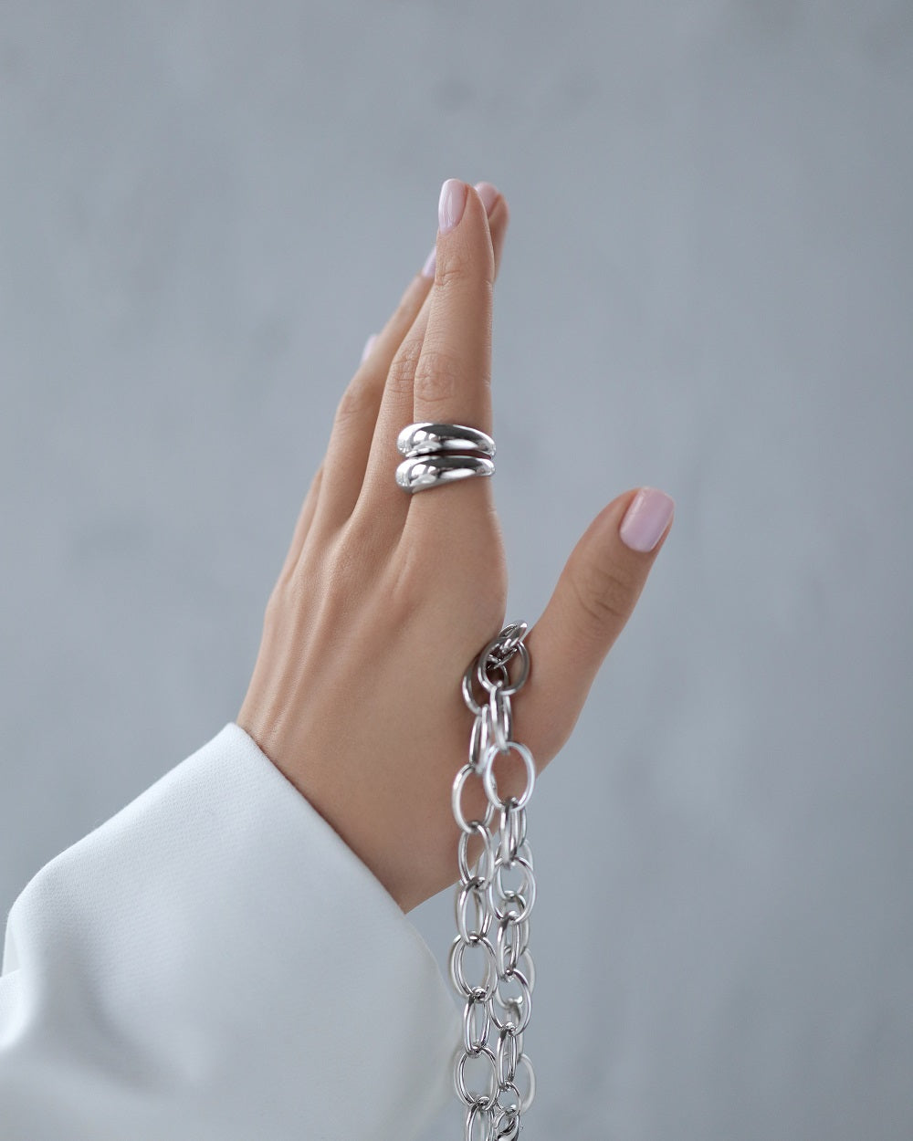 Volumetric blown ring