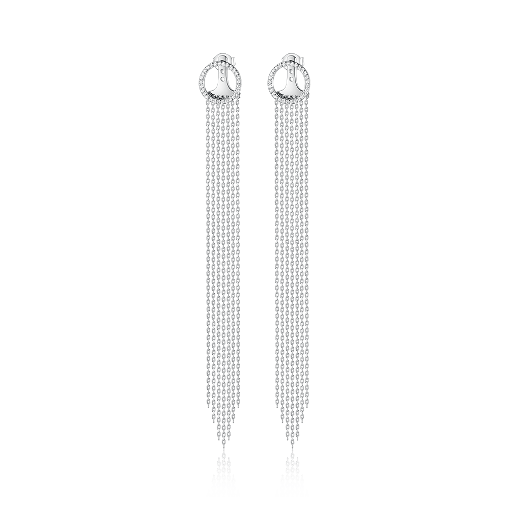 Earrings-jackets Meteor
