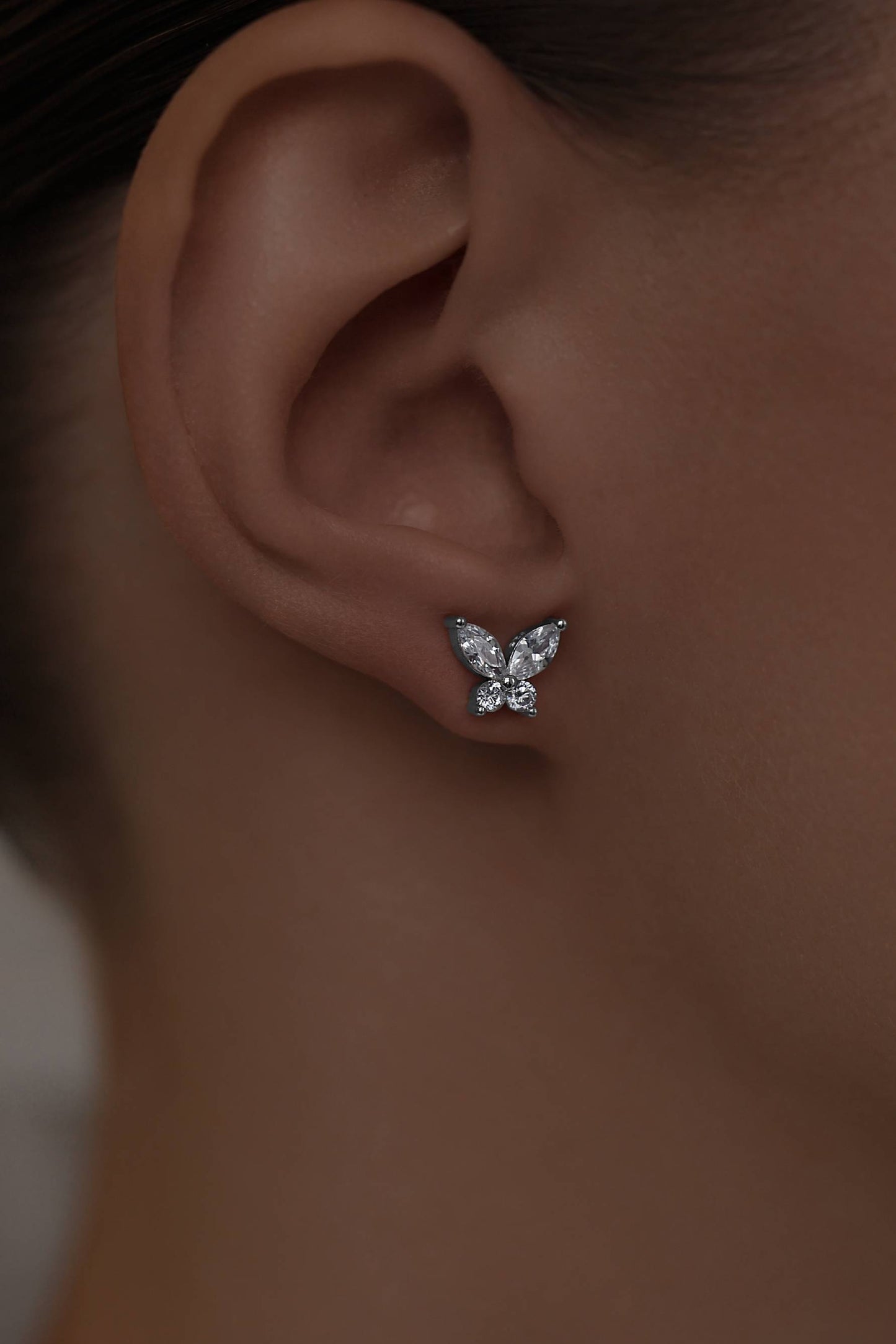 Earstuds Butterflies