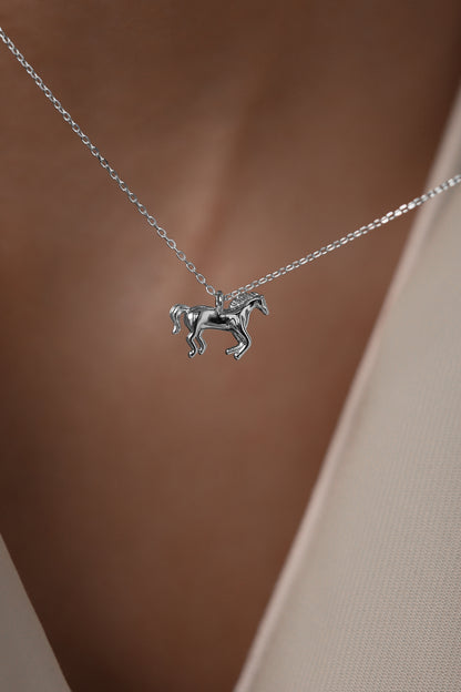 Necklace Wild horse