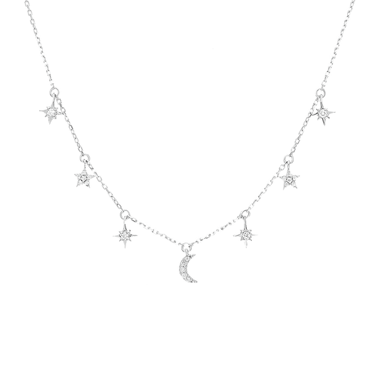 Necklace Celestial bodies 35 cm