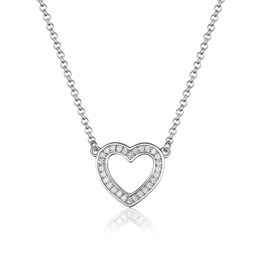 Necklace Heart form 40 cm