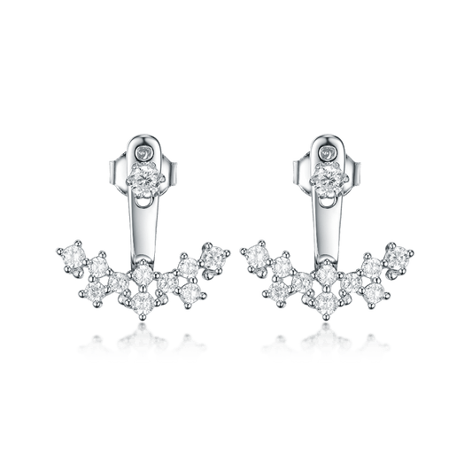 Earrings-jackets Veil