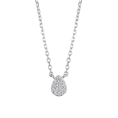 Necklace with a microdrop 35 cm