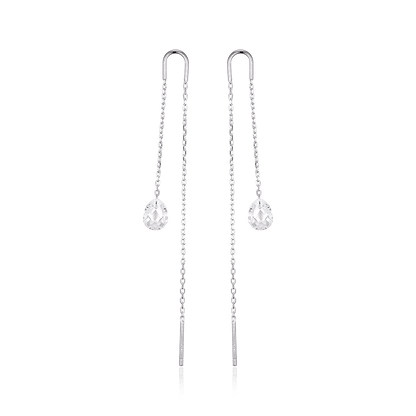 Earrings Tears with a holder