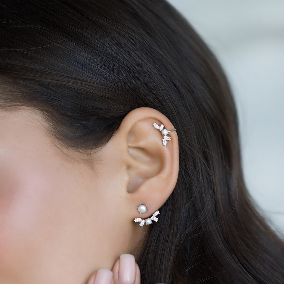 Cuff Lace with pearl
