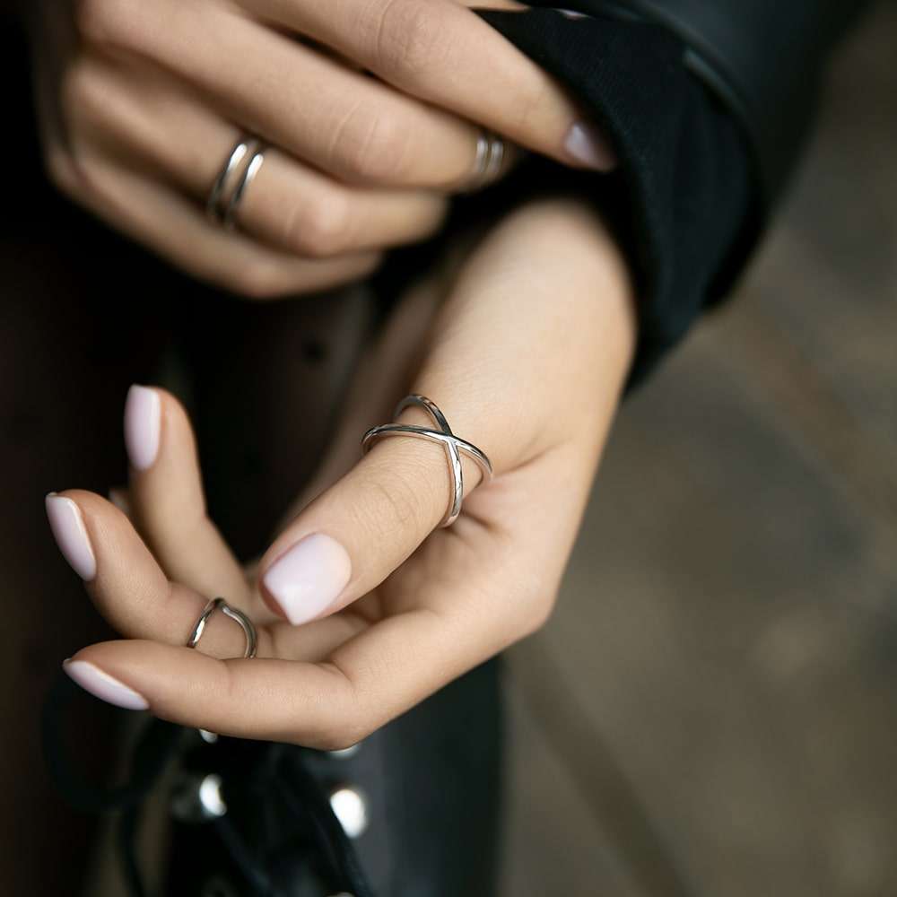 Ring X at the base of the finger
